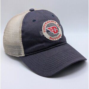 University of Dayton UD Flyers NCAA Snapback Cap Hat The Game Mesh Gray Red Ohio